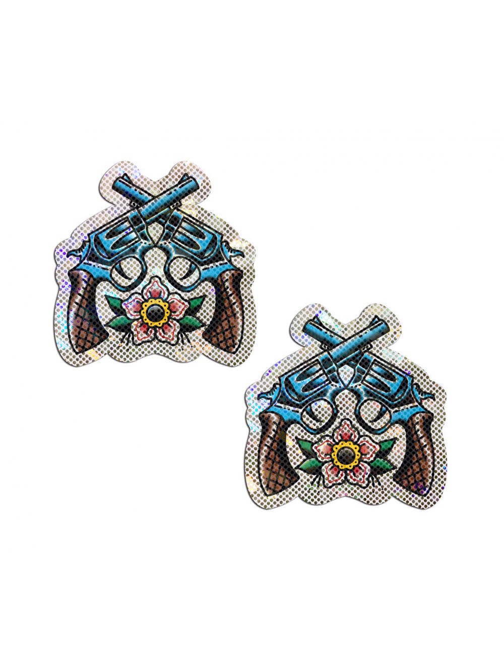 Caches-Tétons Pistolets Brillants Diamants main product photo