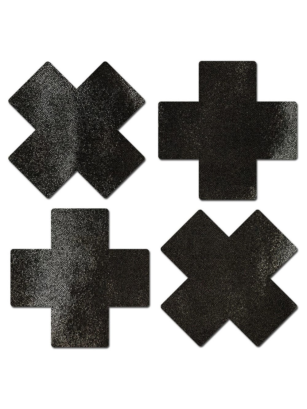 4 Caches-Tétons Plus X Noirs main product photo