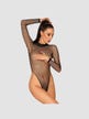 Body B125 Résille Noir