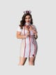 Costume 3 Pièces Infirmière Sexy Blanc & Rouge GT
