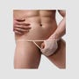 Jockstrap Dentelle Beige