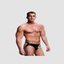 Jockstrap Taille Basse Wetlook Noir