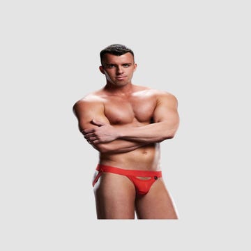 Jockstrap Taille Basse Rouge