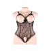 Body Ouvert Seins Nus Noir