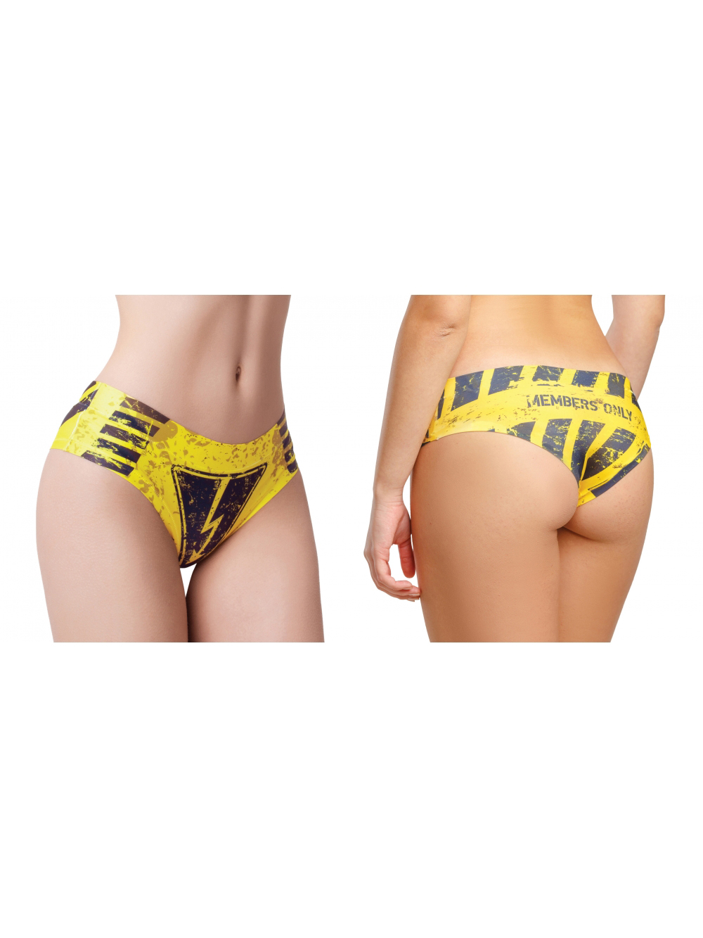 Culotte Invisible Urban Geeks Members Only Jaune main product photo