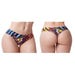 String Invisible Go Wild Tiger Bleu & Jaune