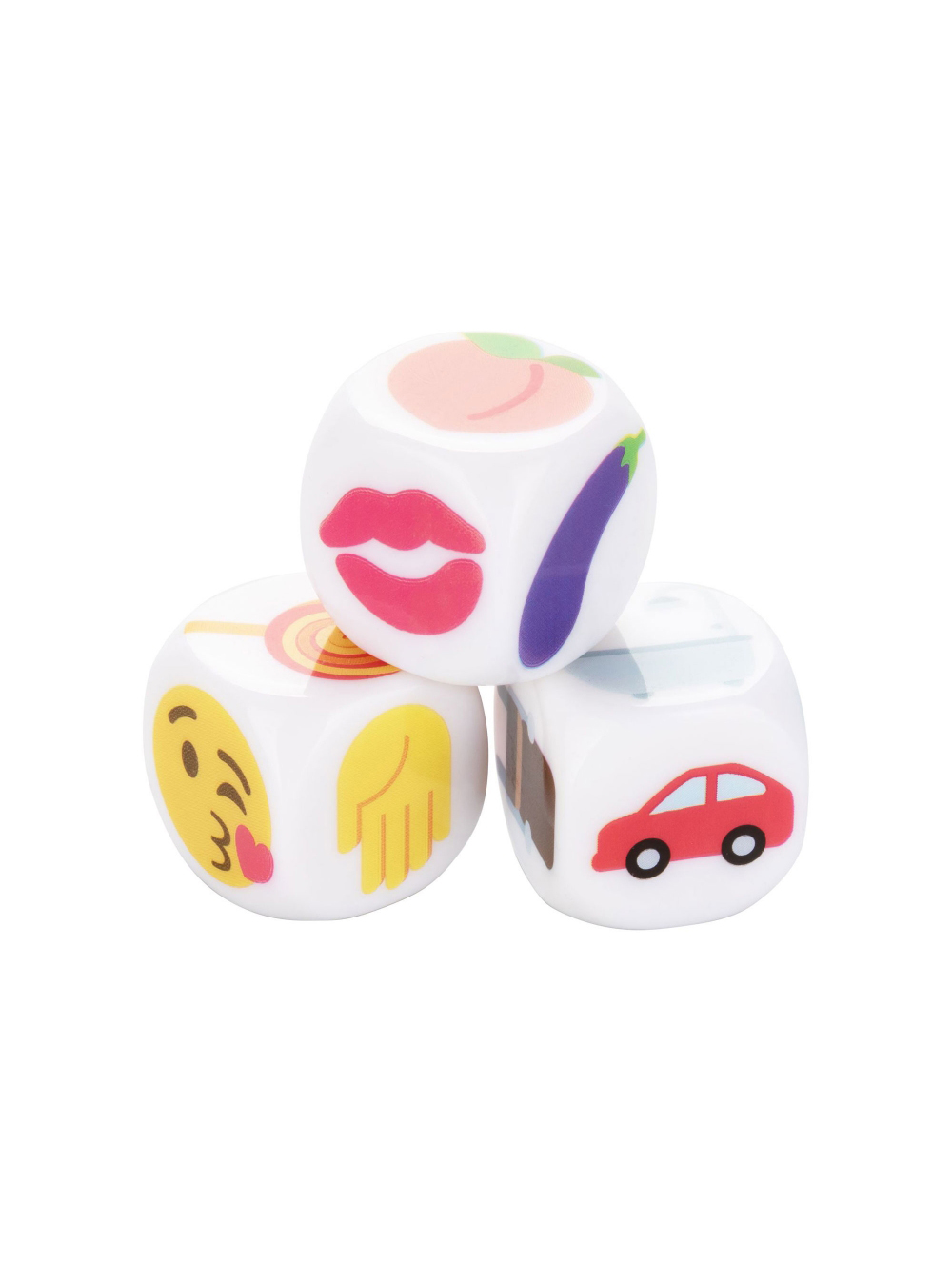 Dés coquins emojis Emojigasm main product photo