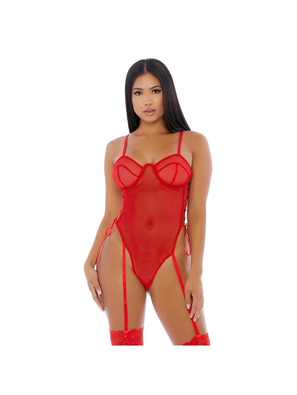 Body Jarretelles Make it Ring Rouge main product photo