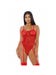 Body Jarretelles Make it Ring Rouge