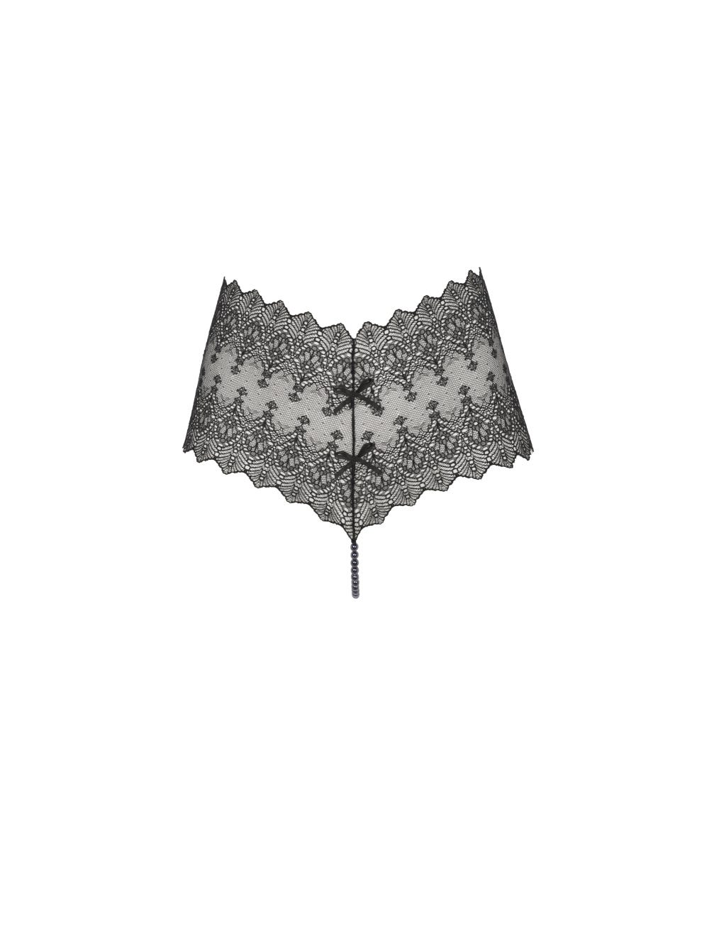 String à Perles Noires Geneva Noir main product photo