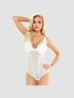Body Séduction PR1460 Dentelle & Résille Blanc