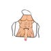 Tablier Coquin Homme Pénis Géant