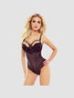 Body Séduction PR1472 Dentelle, Résille Noir