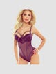 Body Séduction PR1470 Dentelle, Résille Violet
