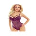 Body Séduction PR1470 Dentelle, Résille Violet