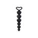 Chapelet Anal Silicone Coeur