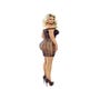 Robe PR1546 Résille Noire