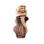 Robe PR1546 Résille Noire