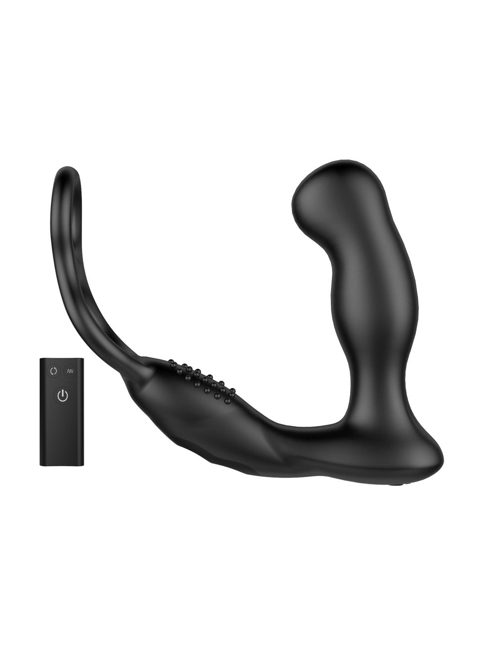 Stimulateur Prostatique Vibrant & Double Cockring Revo Embrace 8