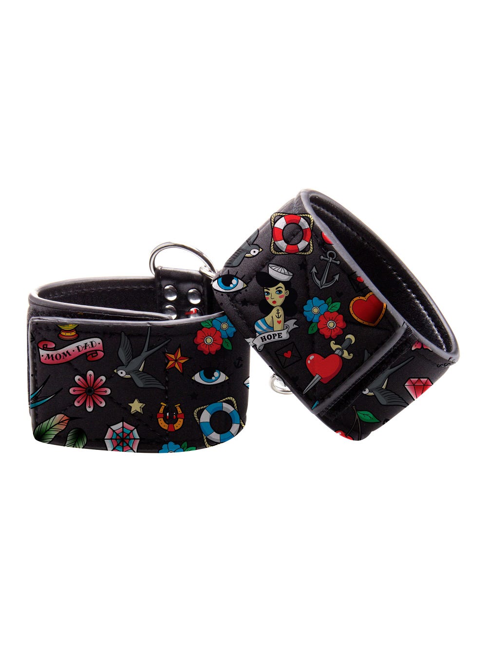 Menottes Chevilles Old School Tattoo Style main product photo