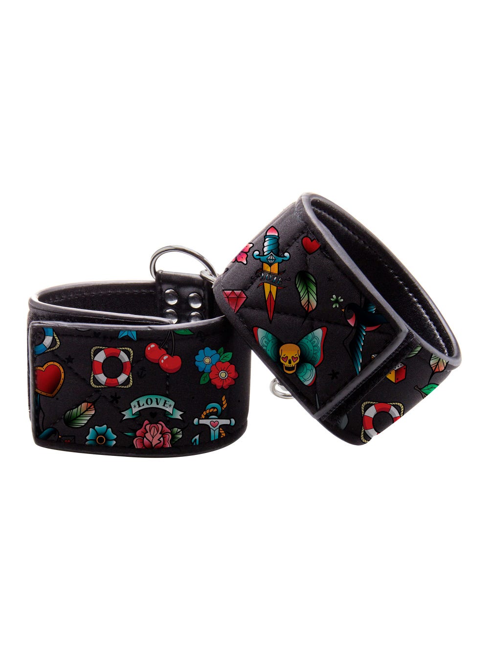 Menottes Poignets Old School Tattoo Style main product photo