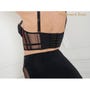 Soutien Gorge Bustier Sacré Coeur Noir