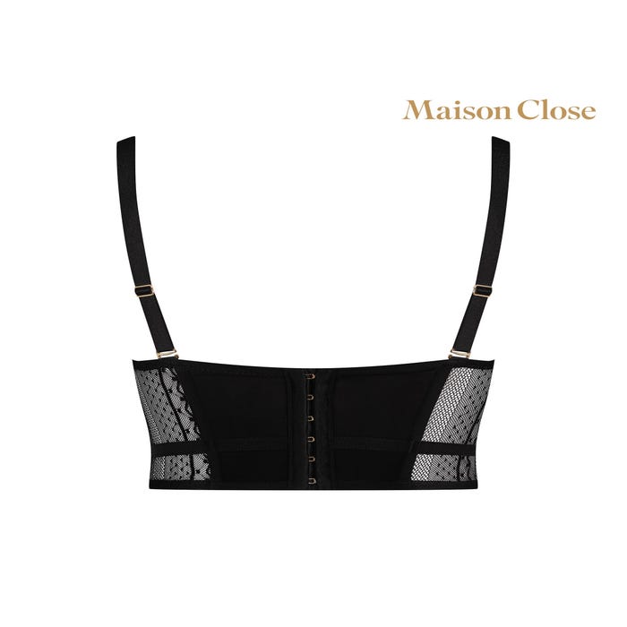 Soutien Gorge Bustier Sacré Coeur Noir
