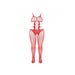 Combinaison Ouverte BS084 Rouge