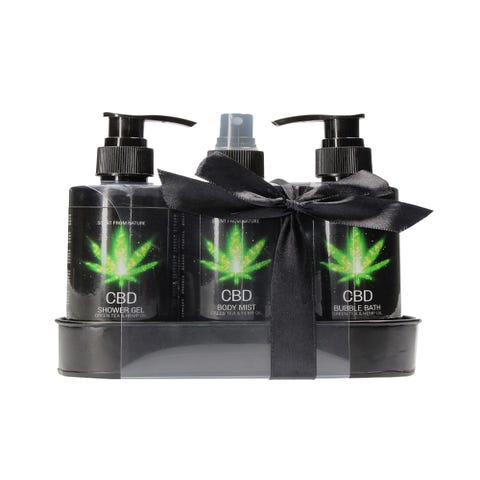 Coffret Soin CBD Infused Thé Vert & Chanvre