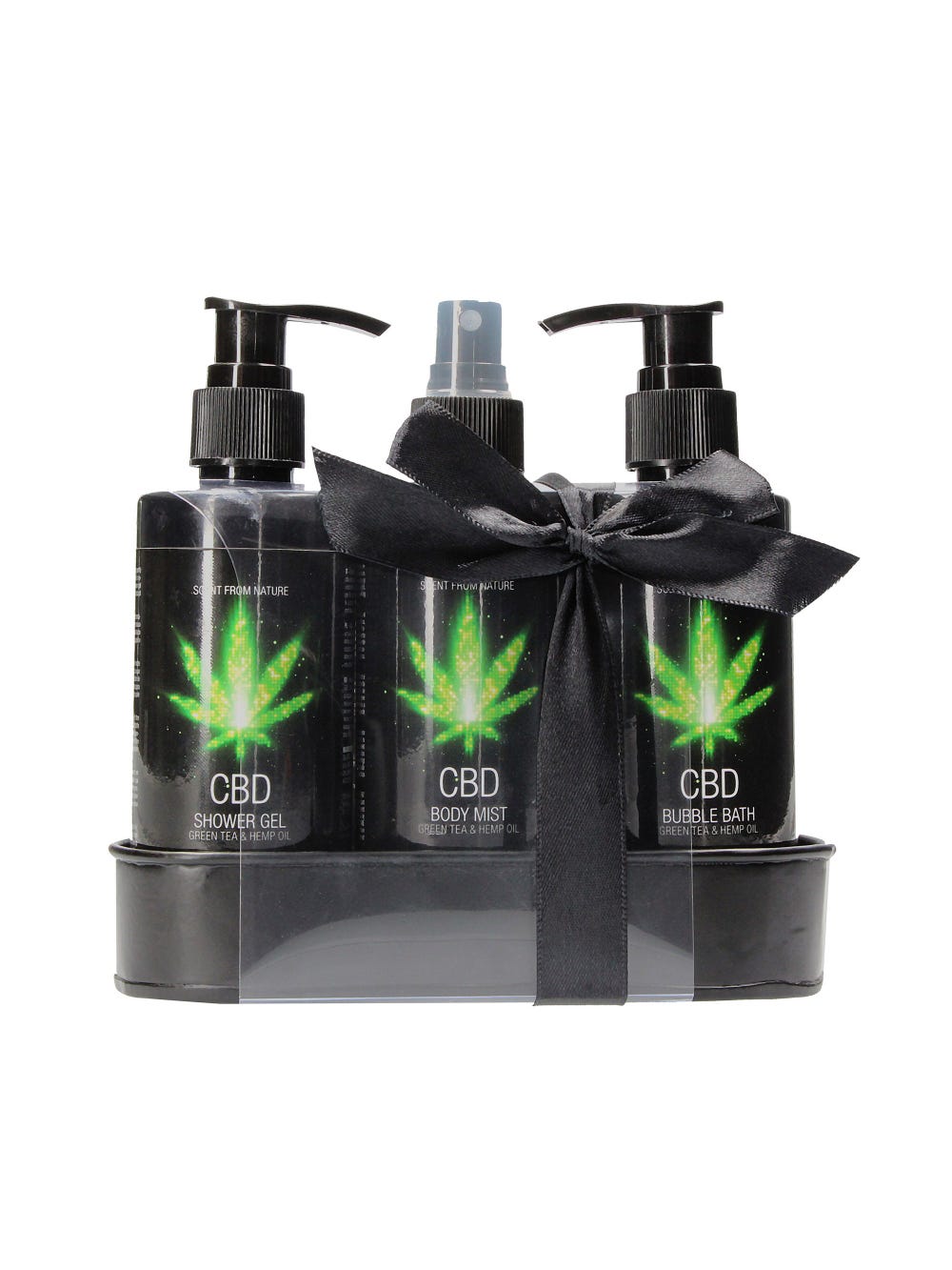 Coffret Soin CBD Infused Thé Vert & Chanvre main product photo