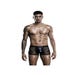 Boxer Wetlook & Maille Noir