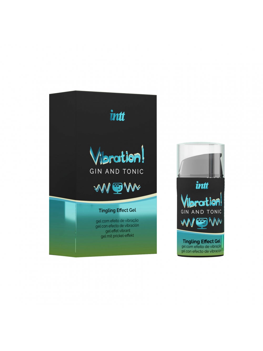 Gel Embrassable Effet Vibrant Gin Tonic Vibration! 3