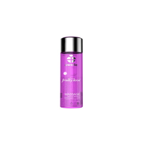 Gel de Massage Chauffant Fruity Love Framboise & Rhubarbe 60 ml