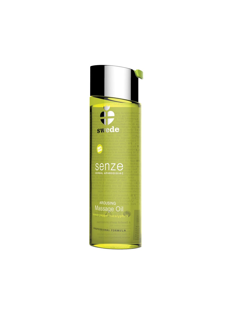 Huile de Massage Senze Arousing Citron, Poivre & Eucalyptus 150 ml main product photo