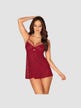 Nuisette Babydoll Ivetta Bordeaux