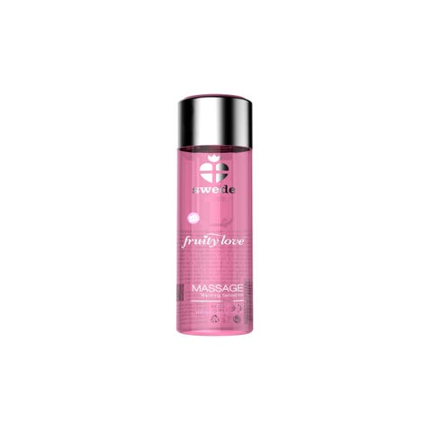 Gel de Massage Chauffant Fruity Love Vin Pétillant à la Fraise 60 ml