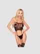 Combinaison Porte-Jarretelles Sex Dealer Noire