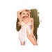 Nuisette Babydoll Sweet Beast Blanche