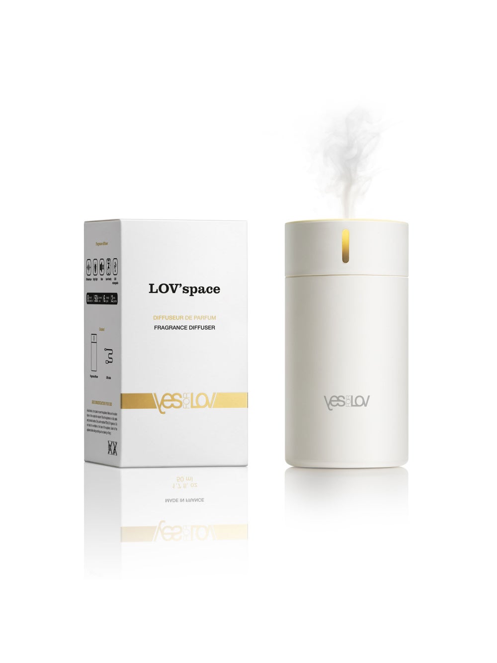 Diffuseur de Parfum LOV'space & Recharge Enivrant