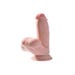 Gode avec Testicules Réalistes 17,8 cm Triple Density King Cock Plus 3D