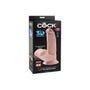 Gode avec Testicules Réalistes 20,3 cm Triple Density King Cock Plus 3D