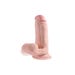 Gode avec Testicules Réalistes 22,9 cm Triple Density King Cock Plus 3D