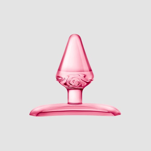 testing anal plug Jouet anal en silicone en forme de rose, plug anal, écarteur anal pour  hommes ou femmes main image 0