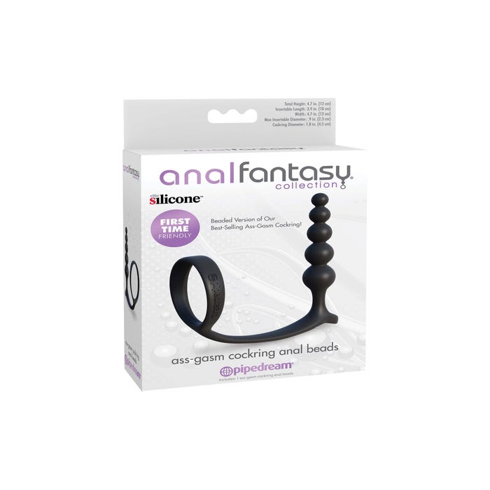 Chapelet Anal & Cockring Ass-Gasm Anal Fantasy Collection
