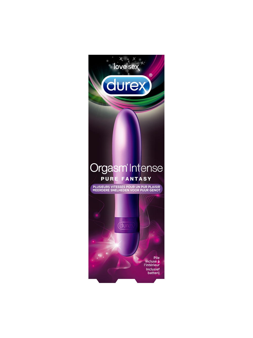 Vibromasseur Orgasm'Intense Pure Fantasy