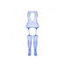Combinaison Porte-Jarretelles CA003 Bleue