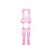 Combinaison Porte-Jarretelles CA003 Rose