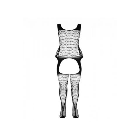Combinaison Porte-Jarretelles CA007 Noire