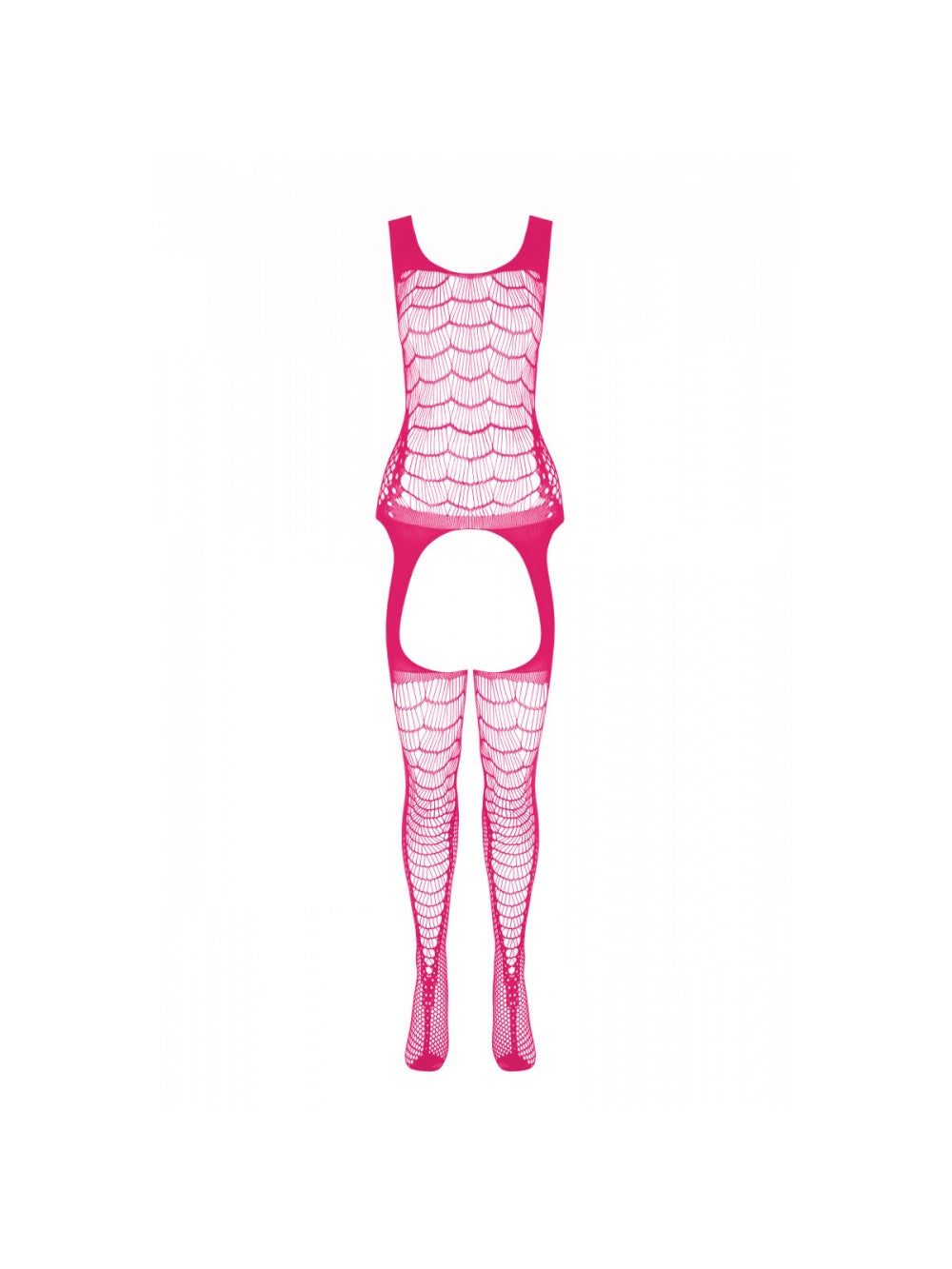 Combinaison Porte-Jarretelles CA007 Fuchsia