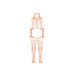 Combinaison Porte-Jarretelles CA008 Beige